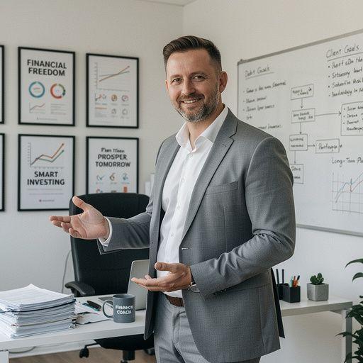 Sikeres pénzügyi rutin kialakítása, egy család mosolygó tagjaival.